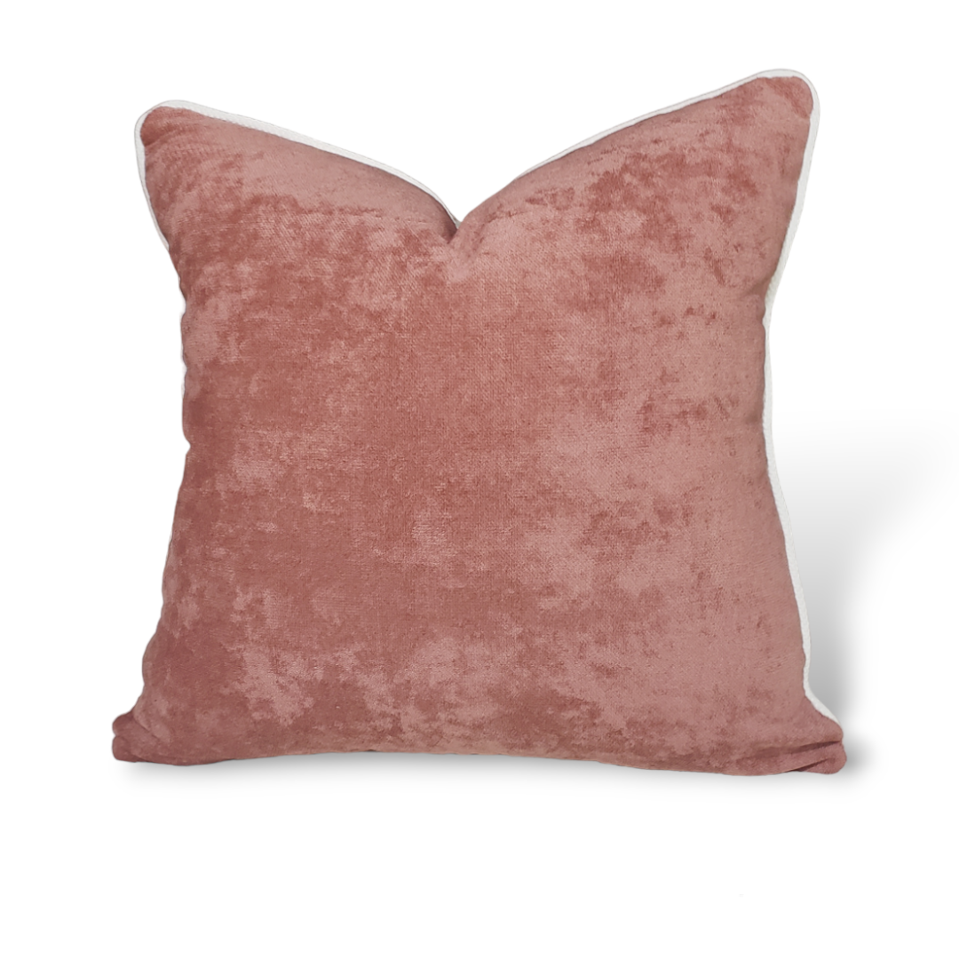 PKaufmann Coral Leafage Throw Pillow. Designer Decorative Cushion Cover.