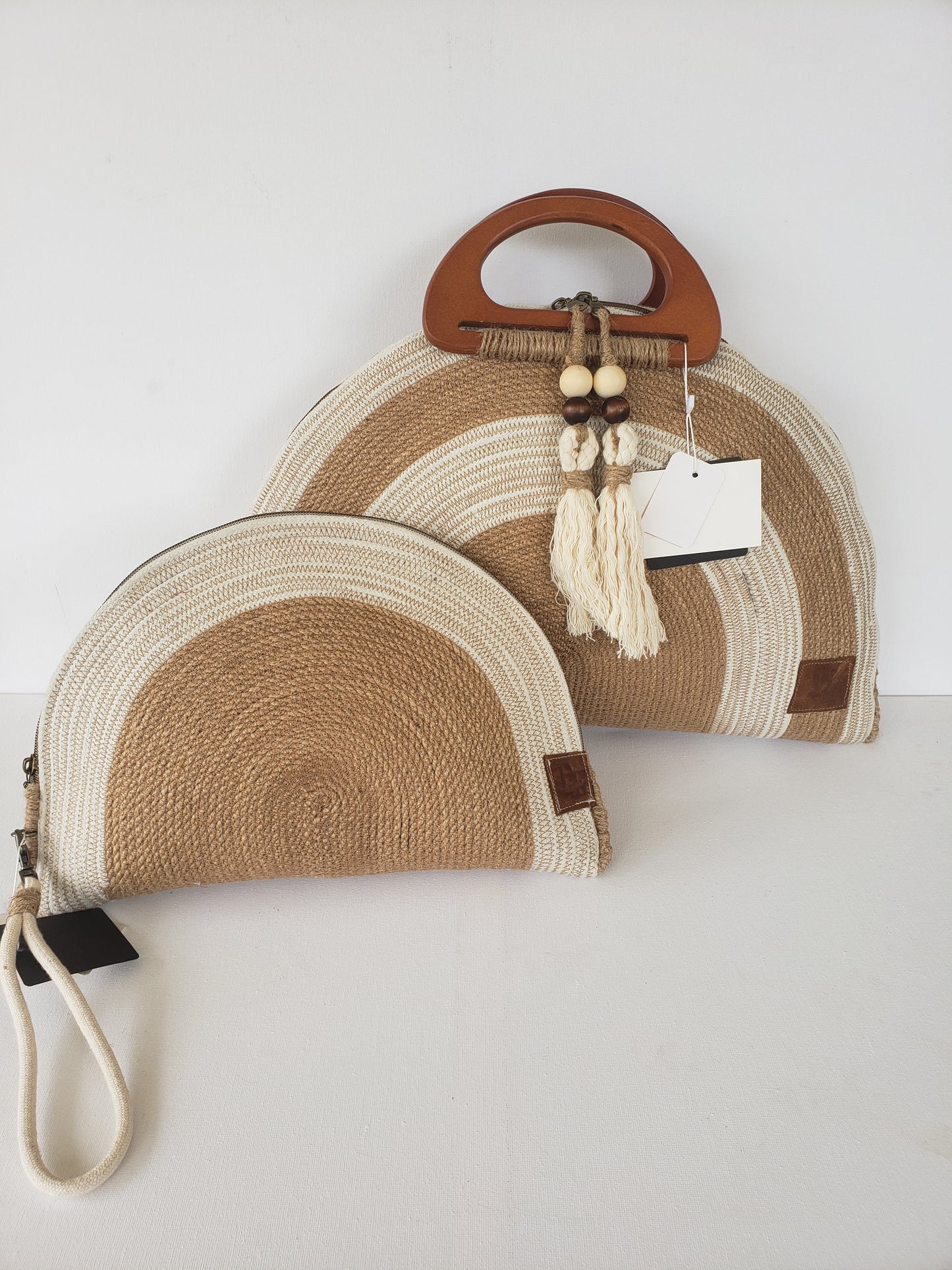 Fifi Fan and Gloria's Ladies Woven limited edition Clutch Bag