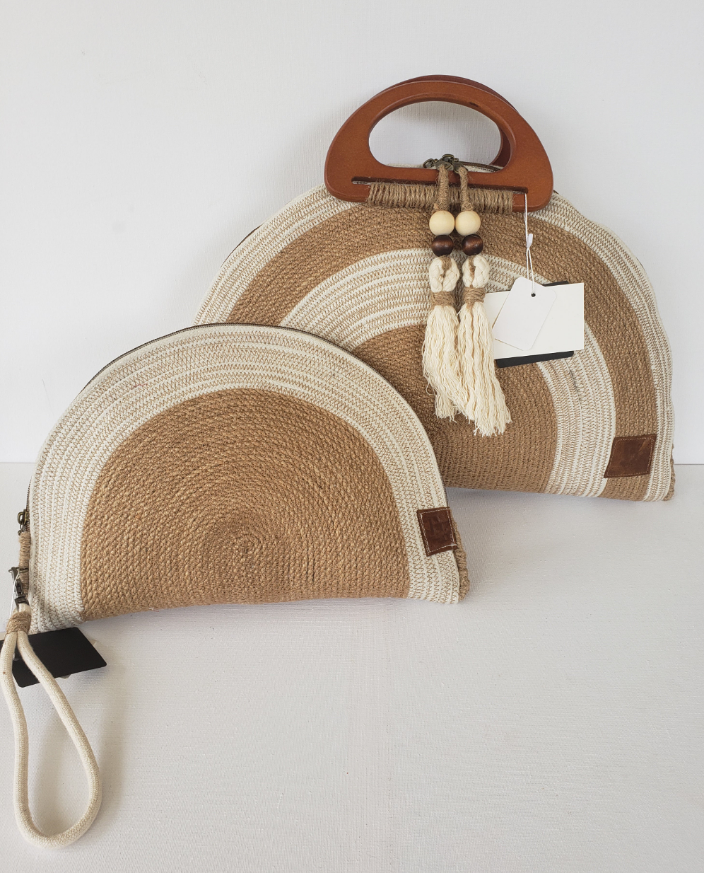 Fifi Fan and Gloria's Ladies Woven limited edition Clutch Bag