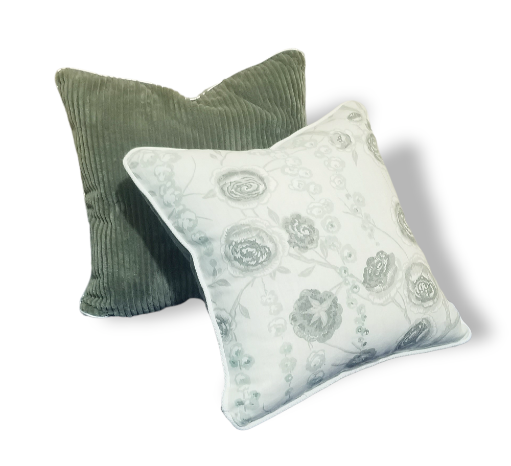 Vintage Silver Chinoiserie Luxury Designer Decorative Throw Pillow. Sarah Richardson for Kravet Peony Tree. Shop Designer pillow for your Gray or Blue Sectional Sofa, Accent Chair or Bedroom. Need a Best Selling Pillow to Highlight that blanket or duvet. Shop our designer royal blue pillow covers and get international shipping.