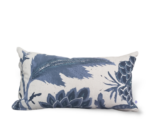 Royal Nightingayle Throw Pillow.  Luxury Cushion Cover.