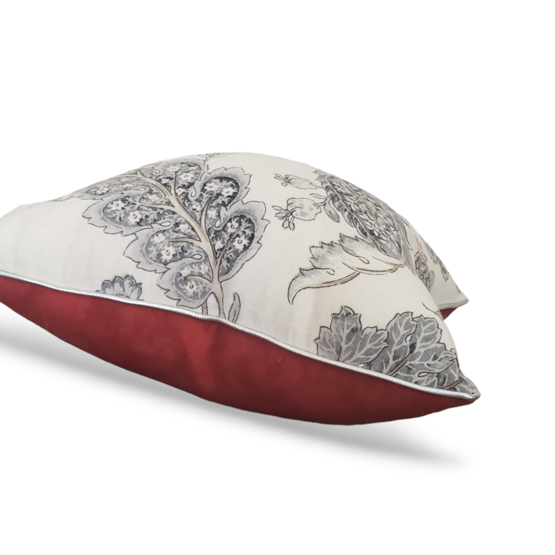 Luxury Decorative Throw Pillows from PKaufmann Ravello Bittersweet Fabric.