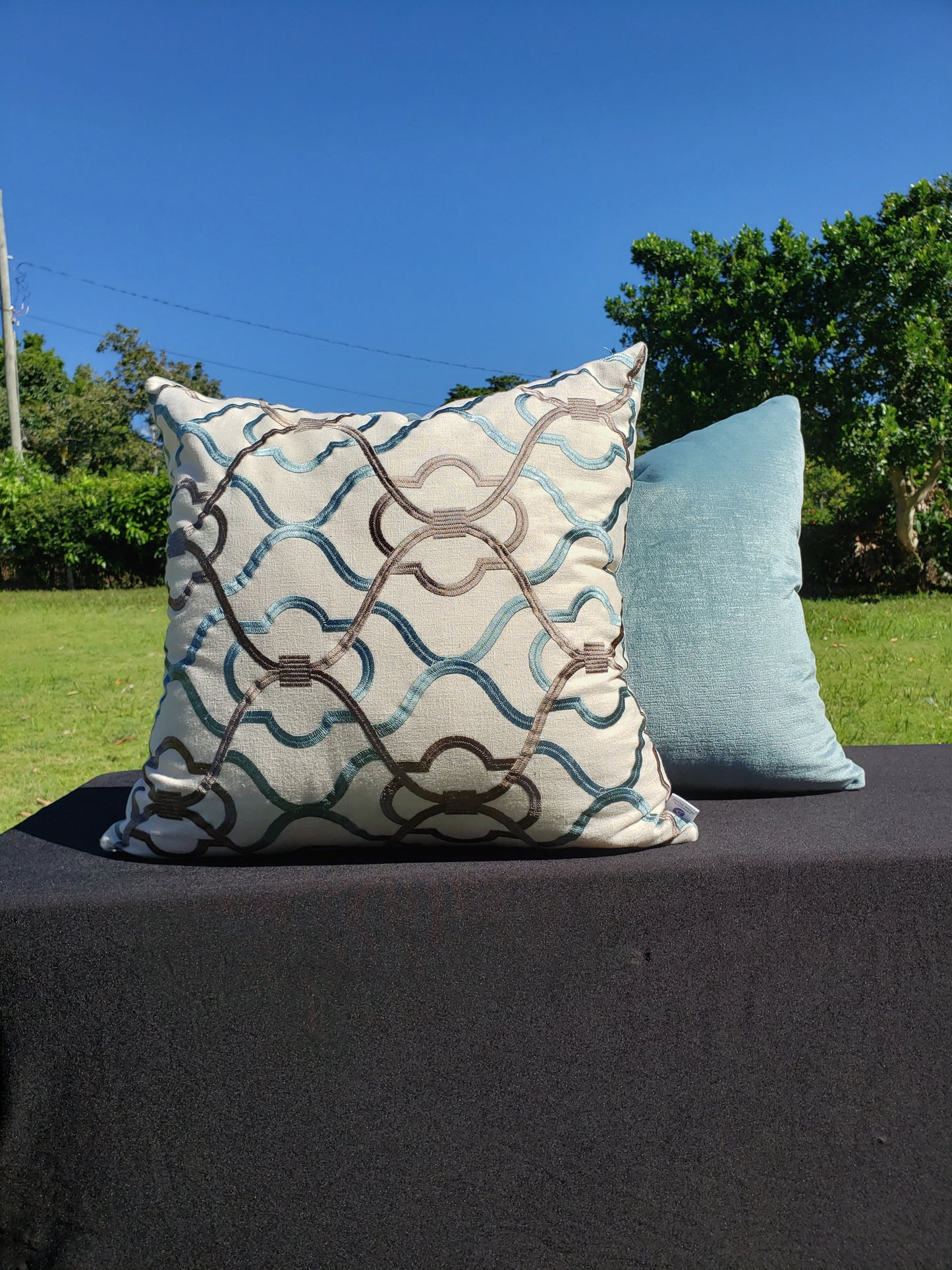 Fabricut Passarella Plume Unique handmade Luxury  highend Designer cushions and Decorative Throw Pillow