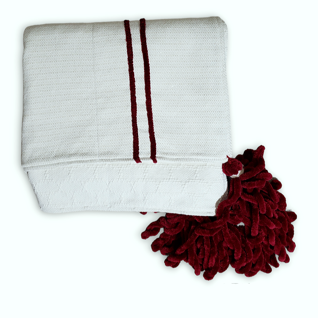Reneece_Ivory_and_Ruby_Red_Reversible_unique_Luxury_Designer_High_end_King_Bed_Runner_Blanket