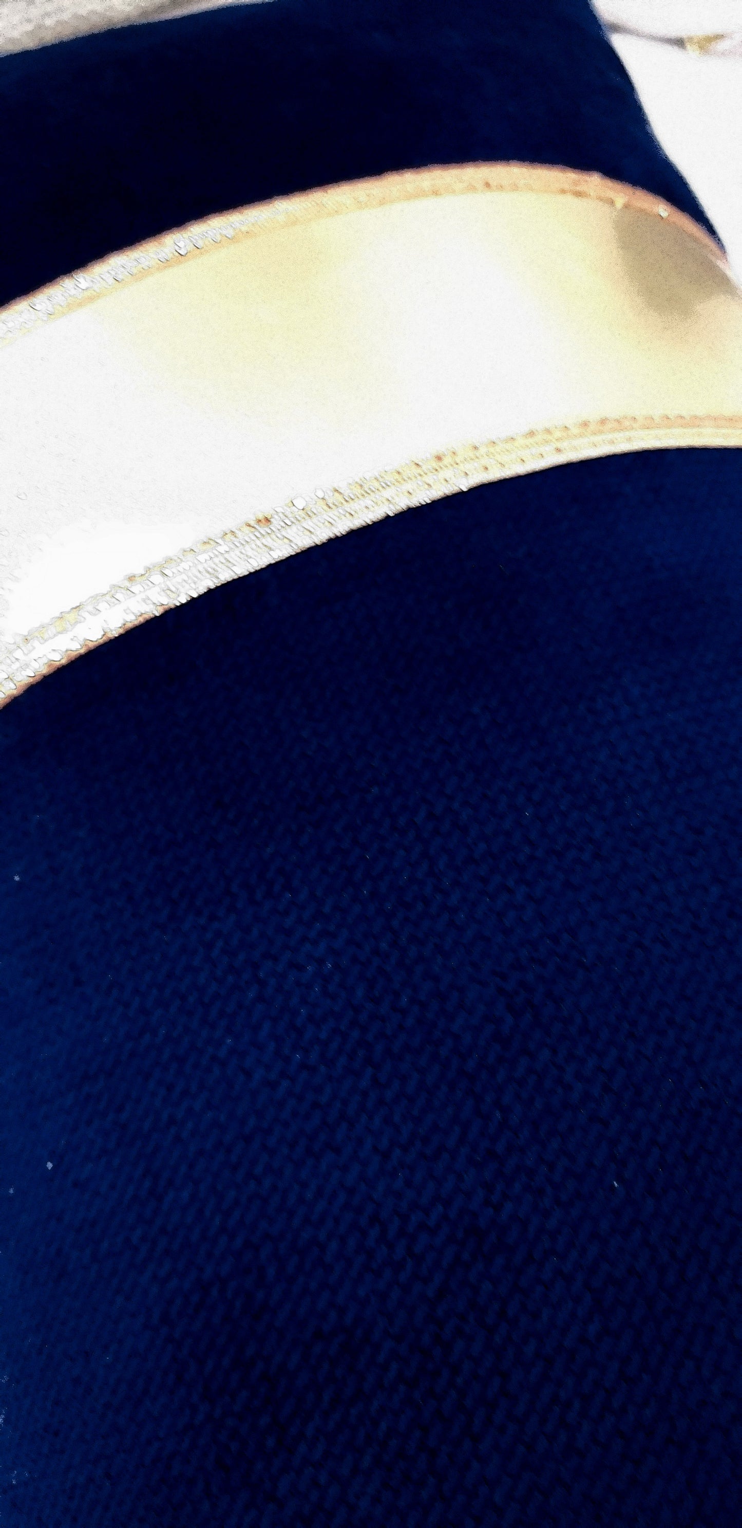 Royal Deluxe Luxury Blue Lumbar Designer Decorative Pillow.