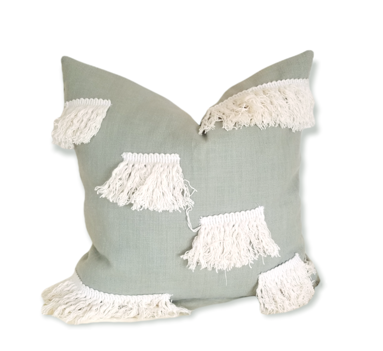 Boho Olive Green Luxury Decorative Pillow - Advenique Home Decor