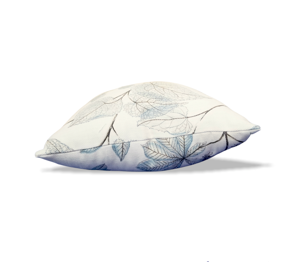 Luxury Decorative throw pillows from P. Kaufmann Arboretum Cloud Fabric - Advenique Home Decor.   Shop Designer pillow for your Gray or Blue Sectional Sofa, Accent Chair or Bedroom.  Need a Best Selling Pillow to Highlight that blanket or duvet.  Shop our designer royal blue pillow covers and get international shipping.