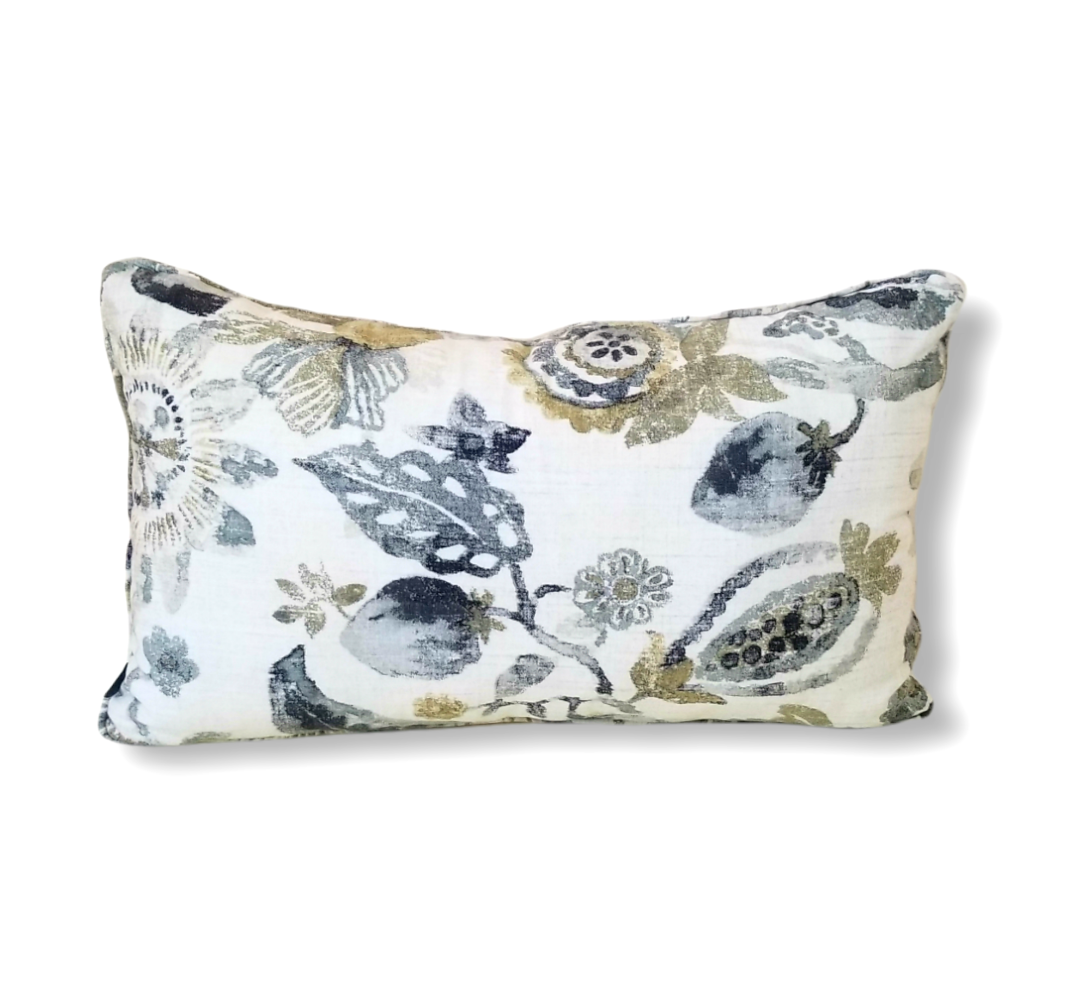 Designer Pillow from Richloom Anastasia Linen Sand Dune. - Advenique Home Decor