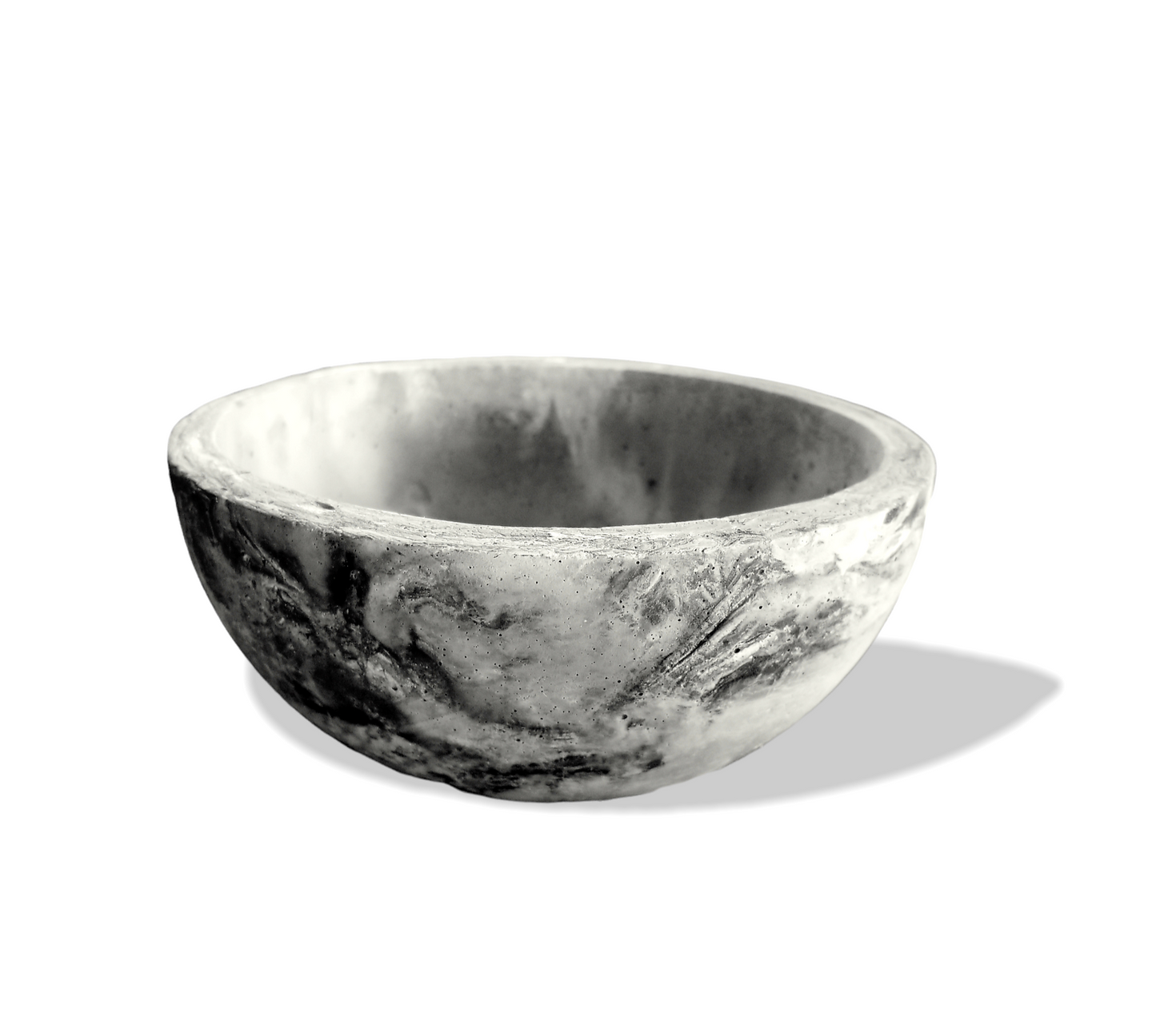Beautifully handcrafted Cement bowl.  Prefect for your succulent and artificial floral display in timless colors to match any decor.  Not only luxurious but durable for both indoor and outdoor spaces.
