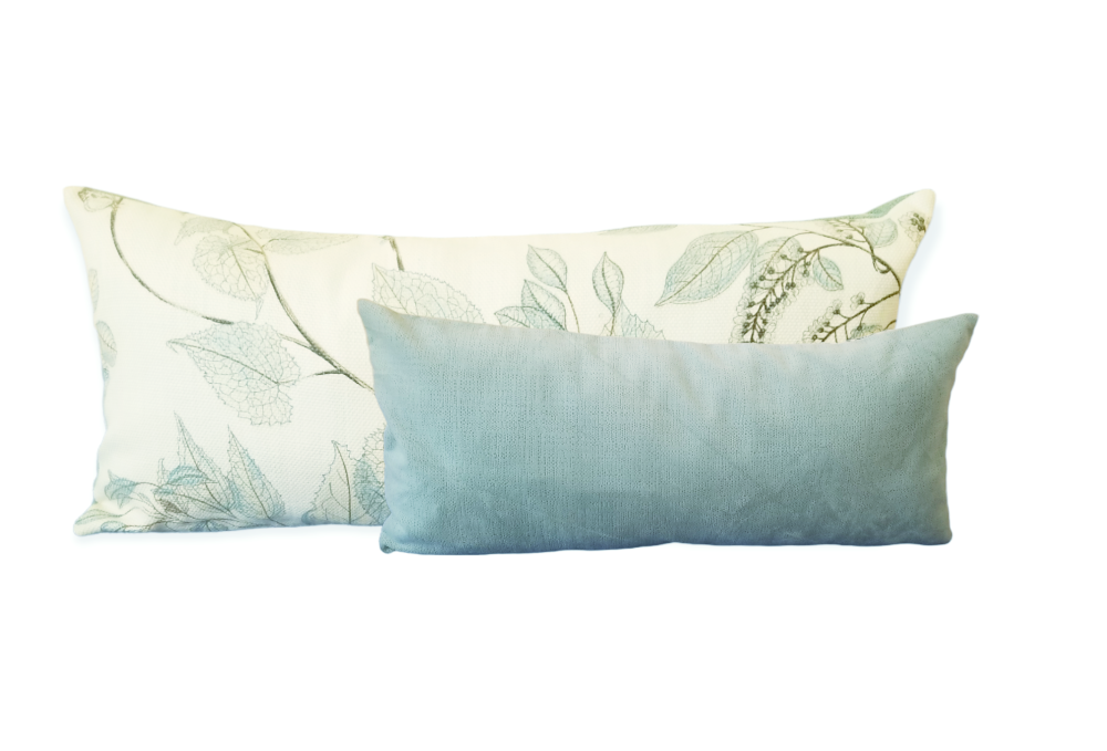 Luxury Decorative throw pillows from P. Kaufmann Arboretum Cloud Fabric - Advenique Home Decor.   Shop Designer pillow for your Gray or Blue Sectional Sofa, Accent Chair or Bedroom.  Need a Best Selling Pillow to Highlight that blanket or duvet.  Shop our designer royal blue pillow covers and get international shipping.