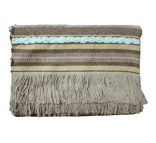 Whimsy Modern High End Boho Woven Rug.
