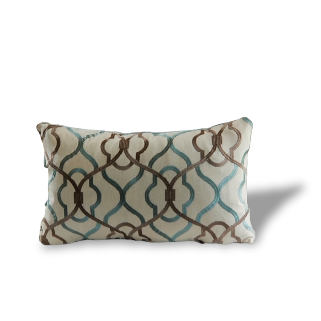 Designer luxury Throw Pillow Fabricut Passarella Plume Fabric - Advenique Home Decor